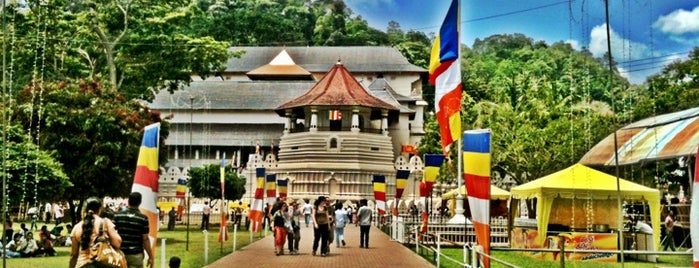 Temple of the Sacred Tooth Relic is one of Sri Lanka.