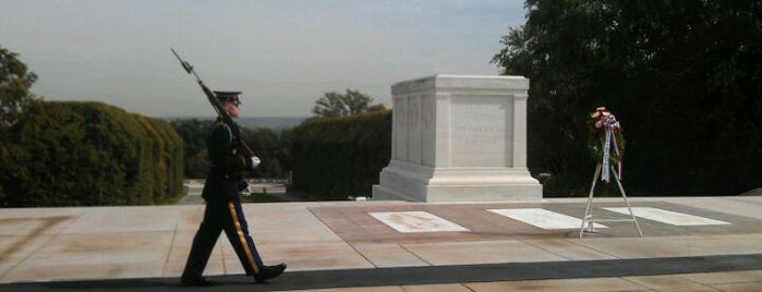 Tomb of the Unknown Soldier is one of Washington, DC area.