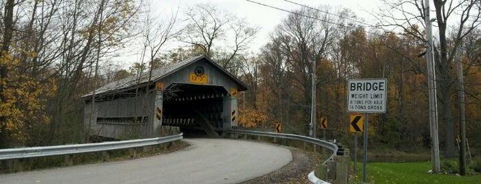 Doyle Road Covered Bridge is one of Covered Bridges Of Ashtabula County.