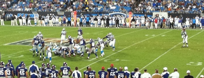 Bank of America Stadium is one of specials.