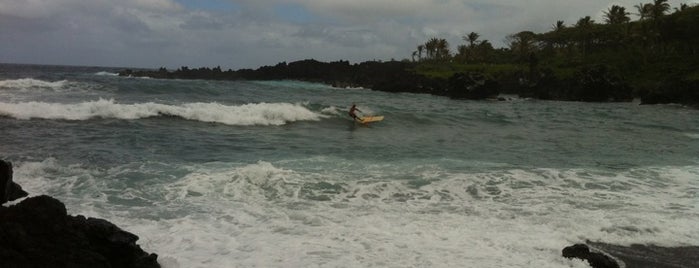 Black Sand Beach is one of Must do things in Maui.