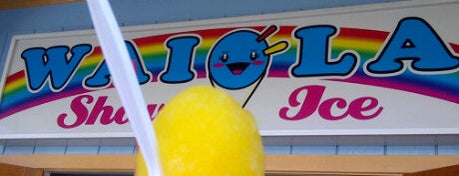 Waiola Shave Ice is one of Great Hawaiian Shave Ice.