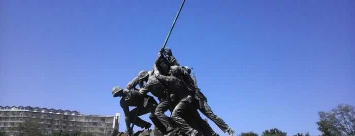 US Marine Corps War Memorial (Iwo Jima) is one of Historical Monuments, Statues, and Parks.