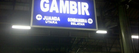 Stasiun Gambir is one of Train Station in Java.