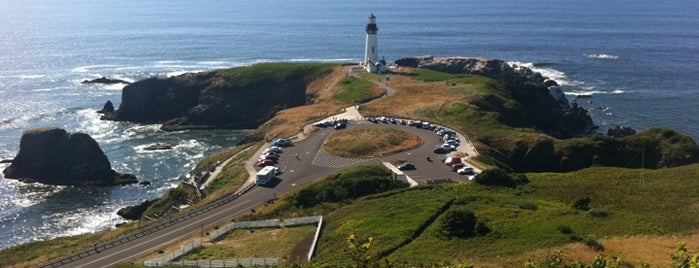 Yaquina Head Lighthouse is one of Oregon Lighthouses.
