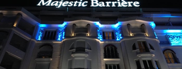 Hôtel Majestic Barrière is one of My Cannes.