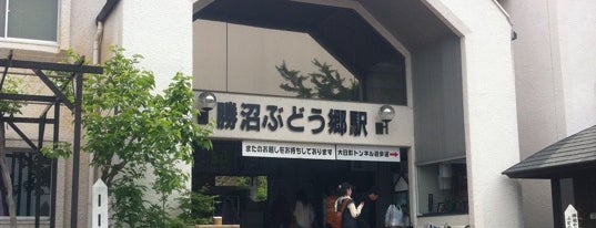 勝沼ぶどう郷駅 is one of 関東の駅百選.