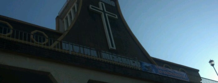 Santuário Arquidiocesano da Divina Misericórdia is one of #Rio2013 | Símbolos da JMJ no Rio de Janeiro.