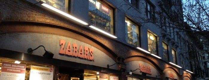 Zabar's is one of Eating our way from MI to NYC.