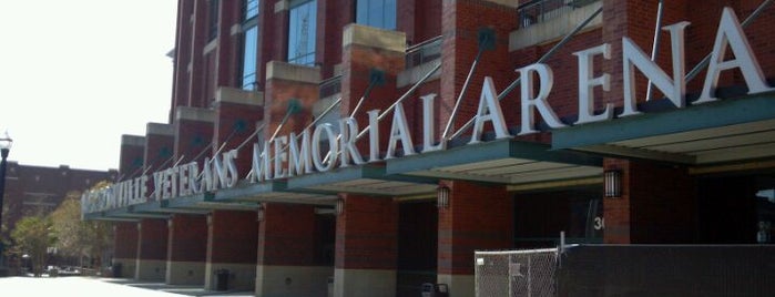 VyStar Veterans Memorial Arena is one of Jimmy Buffett 2012 Tour.