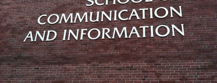 School of Communication & Information is one of Rutgers.