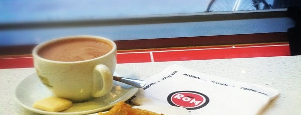 Caffè RōM is one of Get Caffeinated.