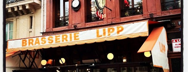Brasserie Lipp is one of Paris.