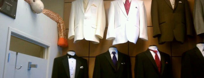 Men's Wearhouse & Tux is one of retail places.
