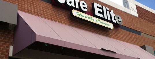 Cafe Elite is one of Dallas Vegan Restaurants.