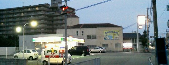 サンクス 明石清水店 is one of 兵庫県東播地方のコンビニ(2/2).