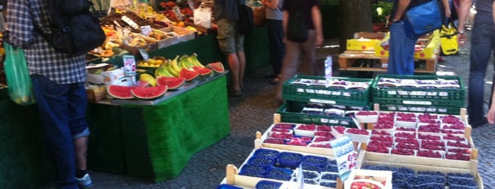 Wochenmarkt Boxhagener Platz is one of Berlin.