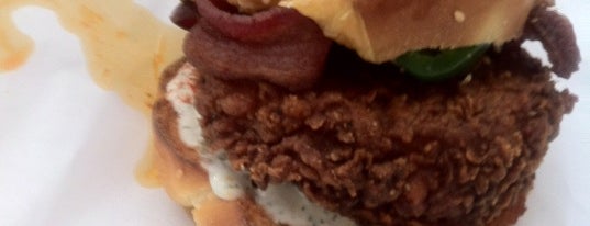 Cackalack's Hot Chicken Shack is one of Trina : понравившиеся места.
