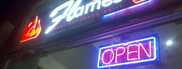 Flames Grill is one of Favorite Food.