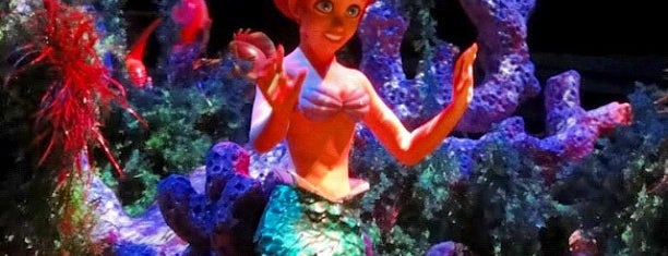The Little Mermaid: Ariel's Undersea Adventure is one of Disney California Adventure Park.