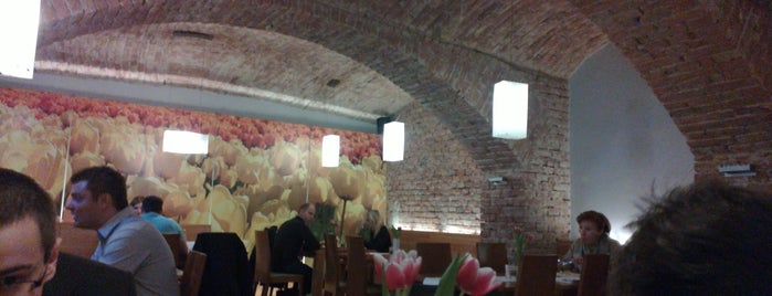 Tulip restaurant is one of Brno.