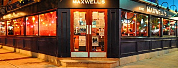 Maxwell's is one of Favorite music venues.