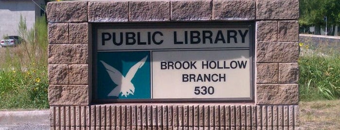 Brookhollow Library is one of Tempat yang Disukai Rachel.