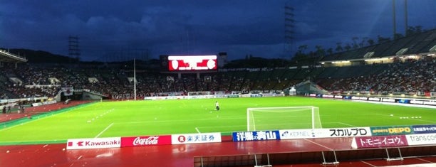 Kobe Universiade Memorial Stadium is one of Jリーグで使用されるスタジアム一覧.