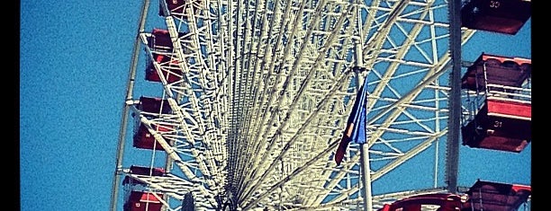 Ferris Wheel at Navy Pier is one of Ohio House Motel.