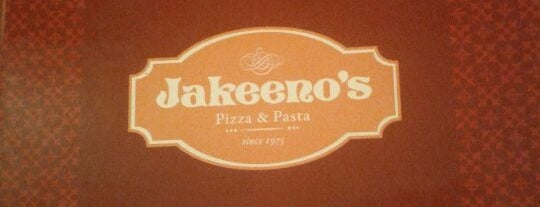 Jakeeno's Pizza & Pasta is one of Orte, die Felecia gefallen.