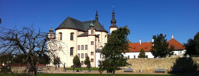 Klášterní zahrady is one of Lieux qui ont plu à Radoslav.