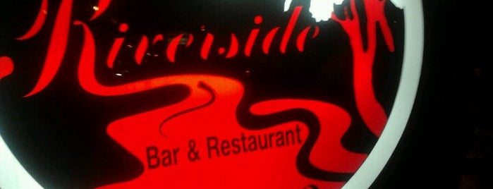 Riverside Bar & Restaurant is one of 😍😍.