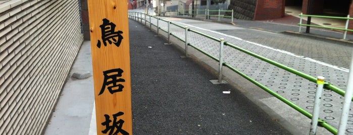 鳥居坂 is one of 坂道.