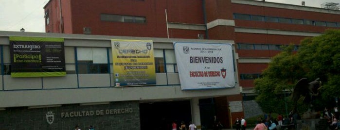 Facultad de Derecho is one of Facultades.