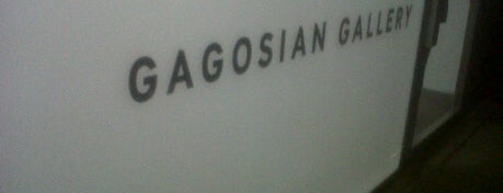 Gagosian Gallery is one of London art galleries.