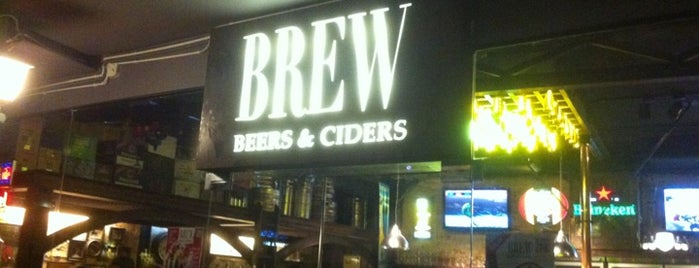 BREW Beers & Ciders is one of Bangkok - Restaurants & Bars.