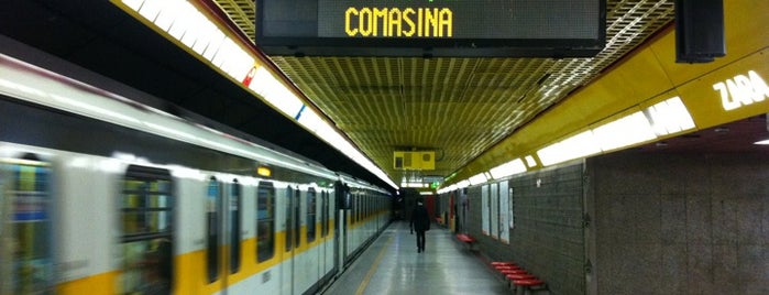 Metro Zara (M3, M5) is one of Milan May 2013.