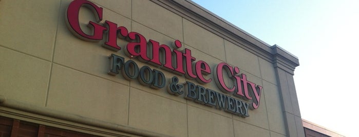 Granite City Food & Brewery is one of Tempat yang Disukai Clay.