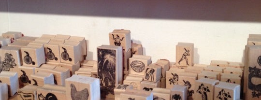 Casey Rubber Stamp is one of NYC Crafty Shops.