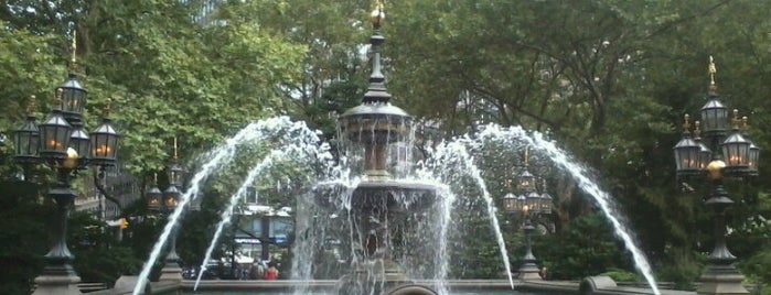 City Hall Park is one of The City That Never Sleeps.