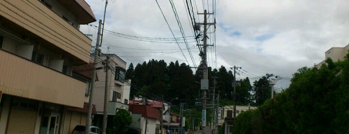 天満宮前停留所 is one of Bus stop in 盛岡.