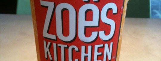 Zoes Kitchen is one of Belly Poems.