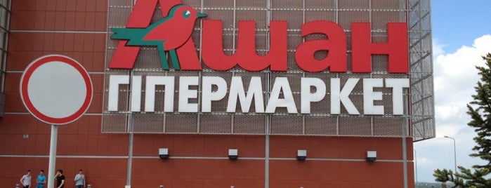 Auchan is one of Lviv > TODO.
