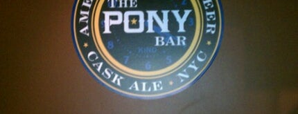 The Pony Bar is one of NYC.