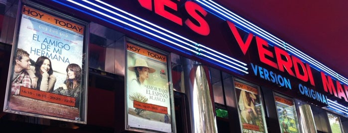 Cines Verdi is one of Madrid.