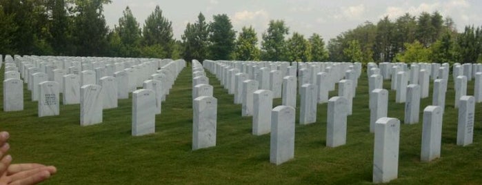 Georgia National Cemetery is one of United States National Cemeteries.