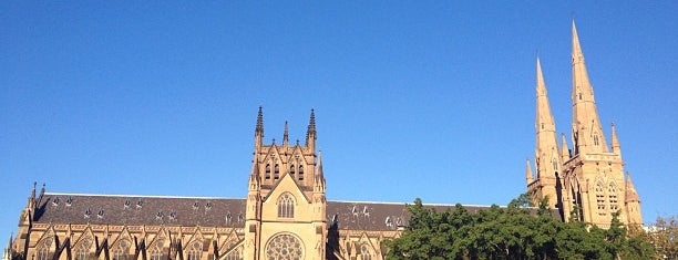 St Mary's Cathedral is one of Sydney POIs.