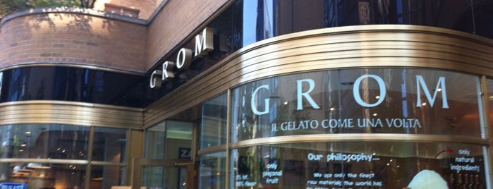 Grom is one of Cafes, Dessert Bars & Bakeries.