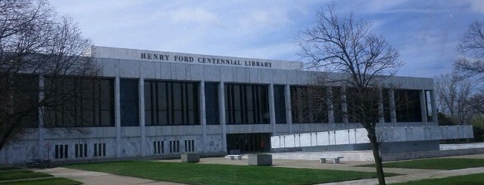 Henry Ford Centennial Library is one of Dearborn,Mi.