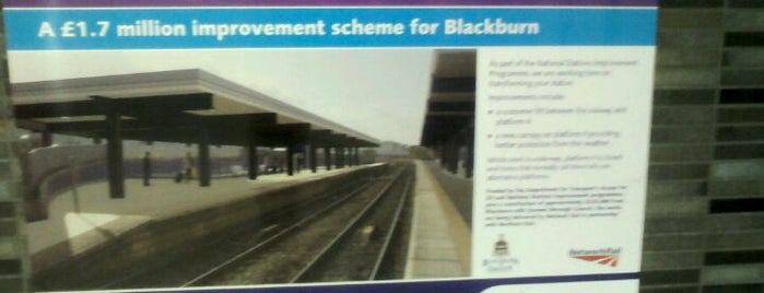 Blackburn Railway Station (BBN) is one of Railway Stations in UK.